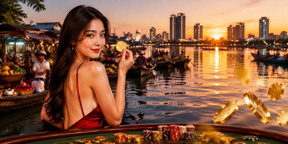 Bối cảnh Cần Thơ với baccarat và người mẫu Việt trong không khí giải thưởng