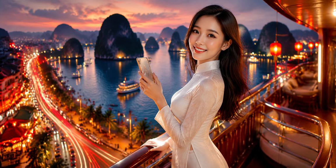 Người dùng tại Hạ Long đăng nhập casino mobile trên điện thoại