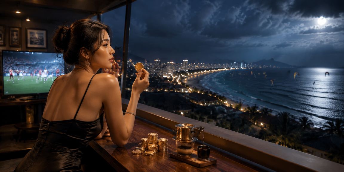 Quán cà phê Mũi Né với chủ đề thể thao và theo dõi kèo bóng đá